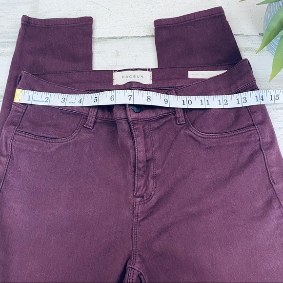 Pacsun jeggins plum color - Picture 3 of 5
